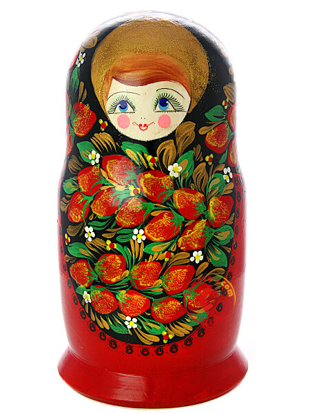 Купить Матрешка "Хохлома классическая" 15 м , арт. 1515 в Екатеринбург