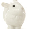 Скульптура Кролик Ушастик белый Императорский фарфоровый завод